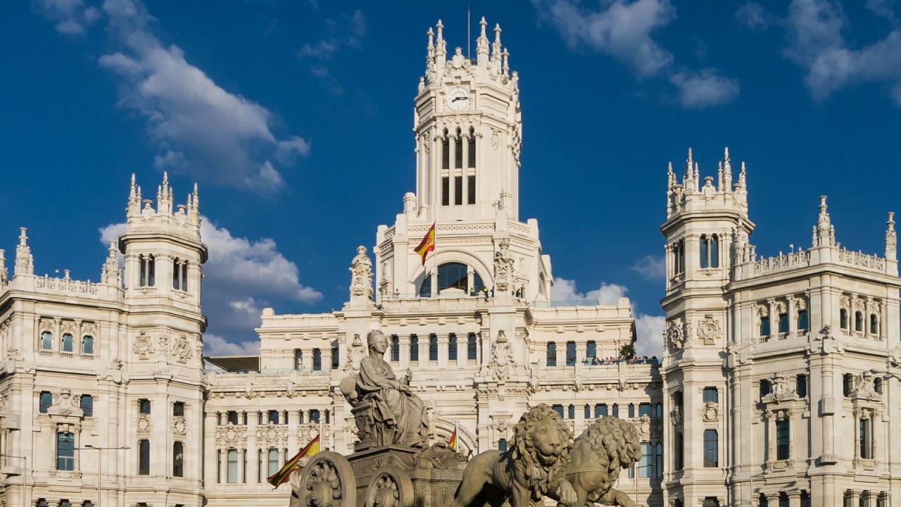 Palacio de Cibeles en Madrid